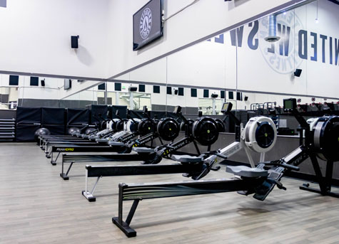 Afterburn Fitness Valencia group fitness row machine classes