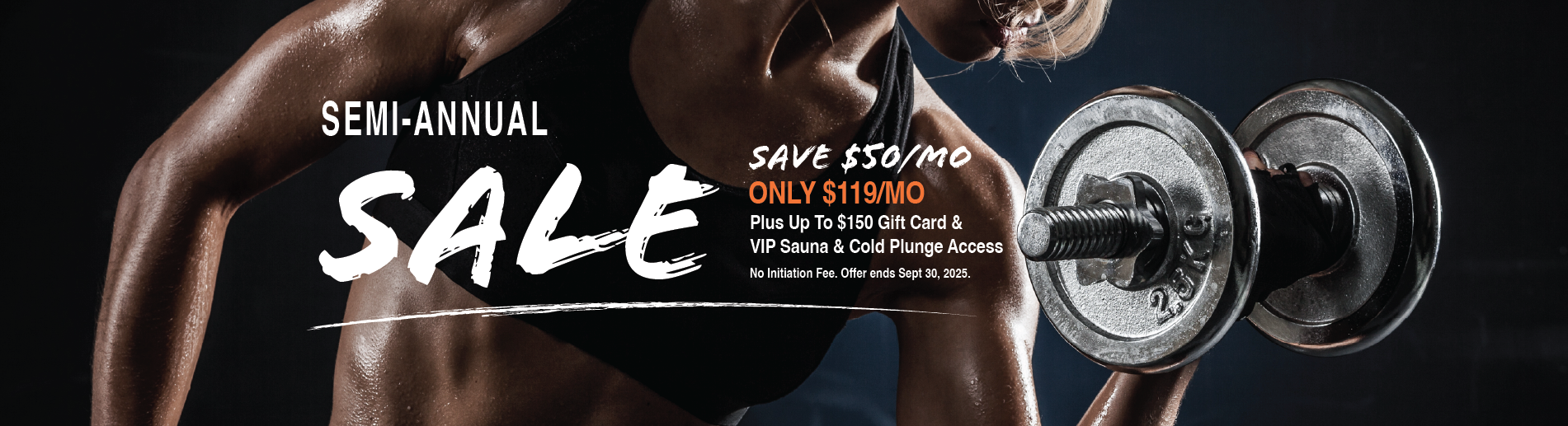 semi annual sale at afterburn fitness