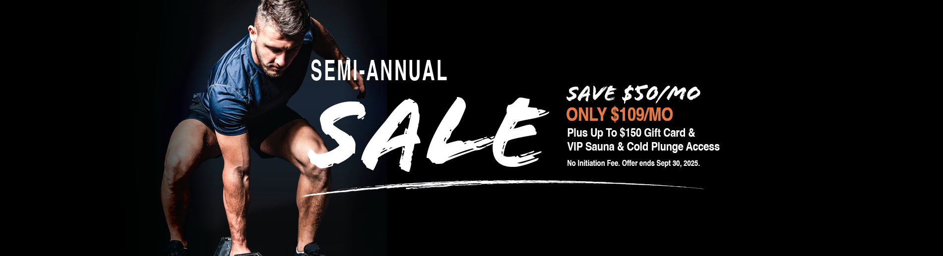 semi annual sale at afterburn fitness